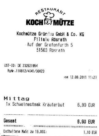 dnhw Hffner Kochmtze Restaurant